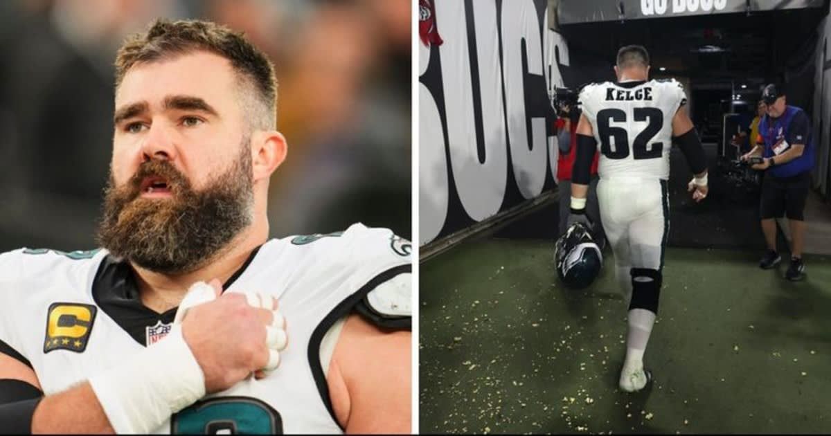 Jason Kelce retires from football (Getty Images, @philadelphiaeagles/Instagram)
