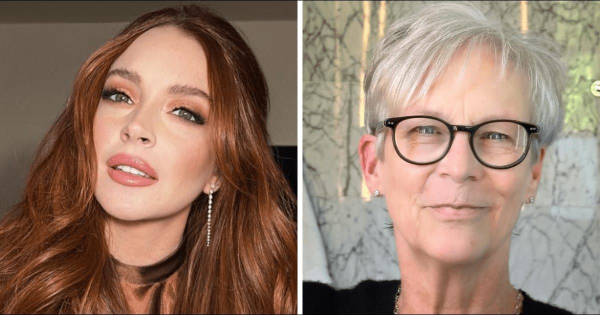Lindsay Lohan (L) confirms a 'Freaky Friday' sequel with co-star Jamie Lee Curtis (@lindsaylohan, jamieleecurtis/Instagram)
