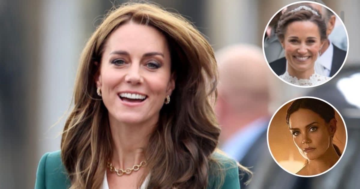 ‘That’s Pippa’: Kate Middleton spotted first time after surgery sparks comparisons to sister and Katie Holmes
