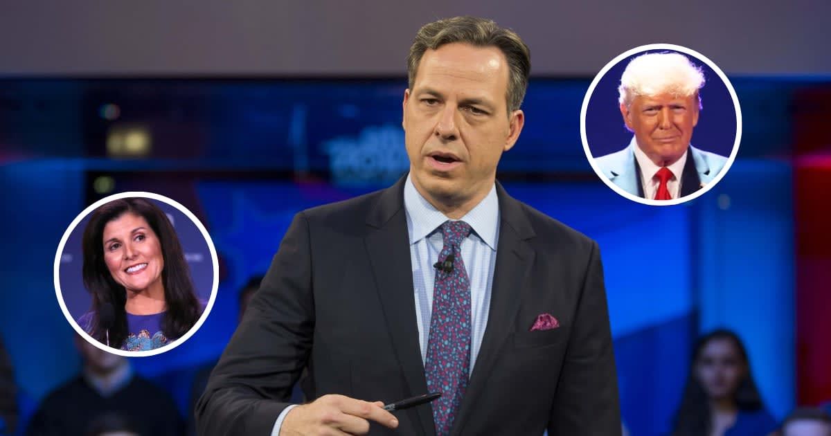 Nikki Haley maintained her composure during an awkward moment on the March 4th episode of 'The Lead' with CNN's Jake Tapper (Getty Images)