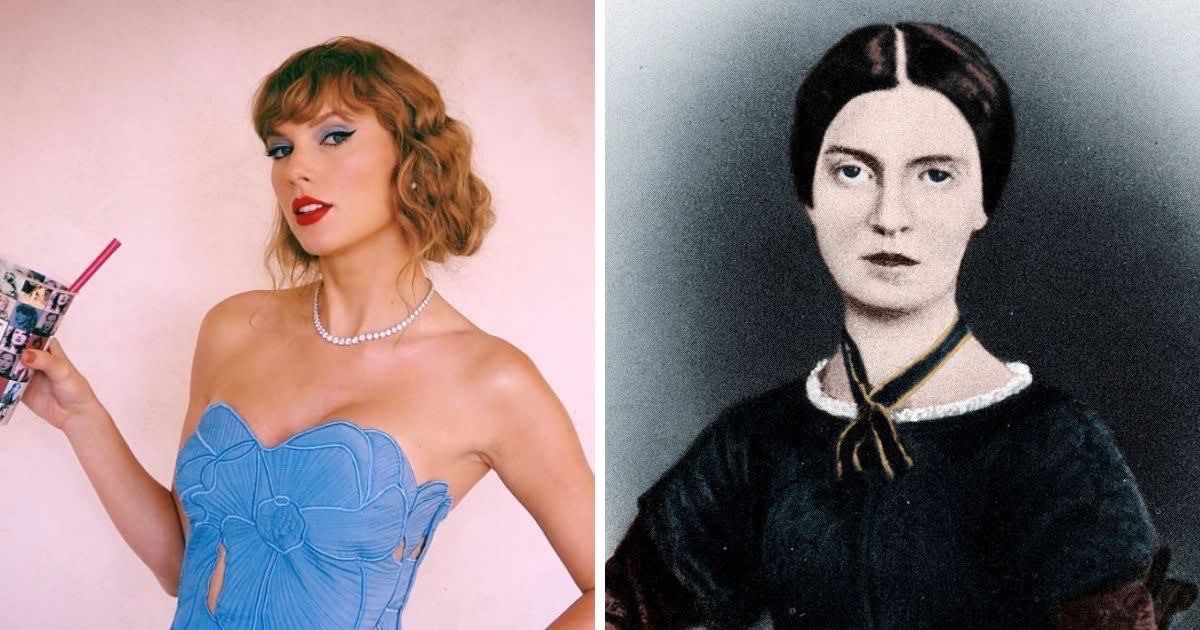 Ancestry reveals that Taylor Swift and poet Emily Dickinson are related (@taylorswift/Instagram, Getty Images)