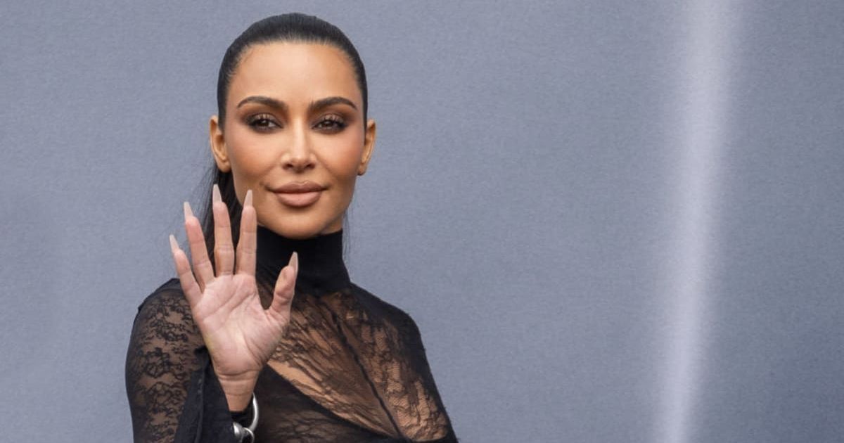 Kim Kardashian attended the Balenciaga Womenswear Fall/Winter 2024-2025 show at the Paris Fashion Week (Arnold Jerocki/Getty Images)