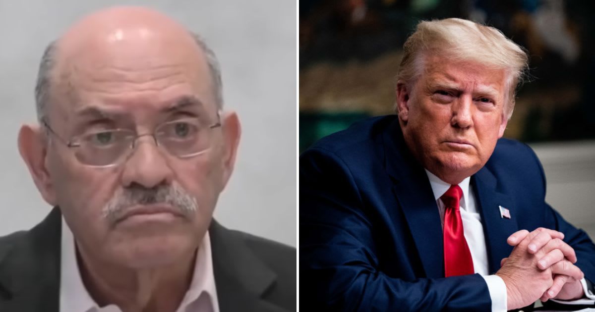 Ex Trump CFO Allen Weisselberg has been sentenced for perjury (MeidasTouch/YouTube, Getty Images)