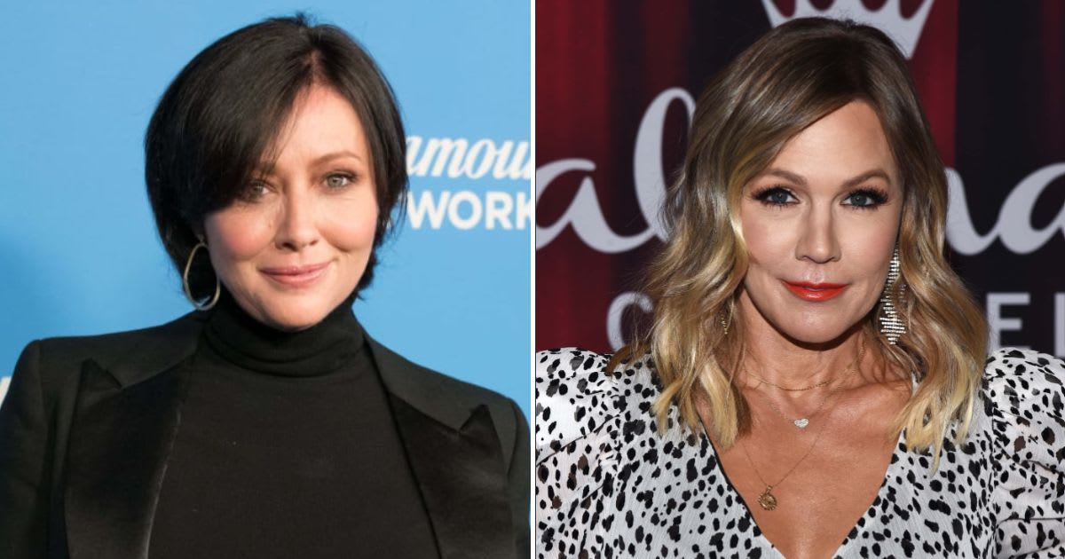 Shannen Doherty once got into a major fight with 'Beverly Hills, 90210' co-star Jennie Garth (Getty Images)