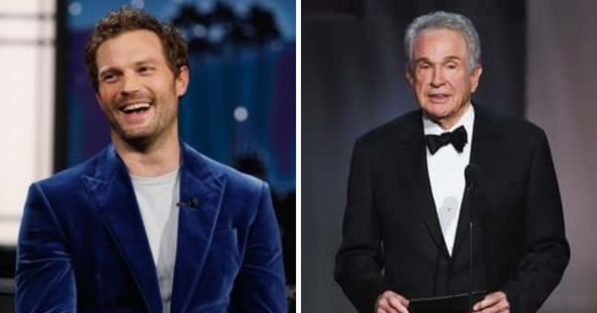 Jamie Dornan says Warren Beatty almost fell prey to phishing scam (Getty Images and Facebook/Jamie Dornan)