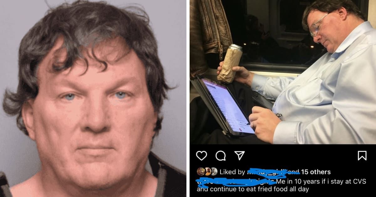 It wasn't until Rex Heuermann's arrest in July 2023 that the Redditor made the chilling connection (Suffolk County Sheriff’s Office, Rex Heuermann/Reddit)