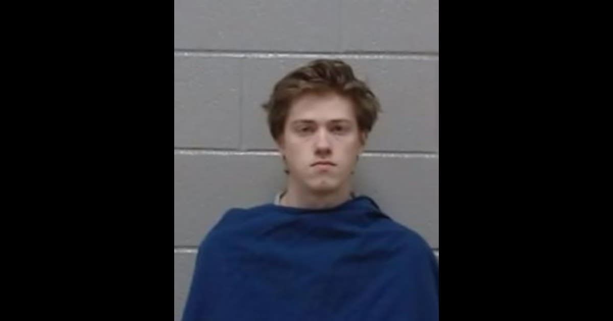 Kidwell was arrested on Monday in Burkburnett, about 150 miles northwest of Dallas, and charged with felony murder in connection to the child's death (Wichita County Jail)