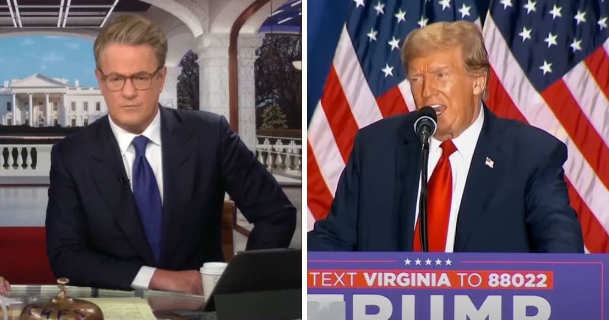 Joe Scarborough, alongside commentator Charlie Sykes, scrutinized clips from Trump's weekend rallies, revealing speech gaffes and confusion (MSNBC)