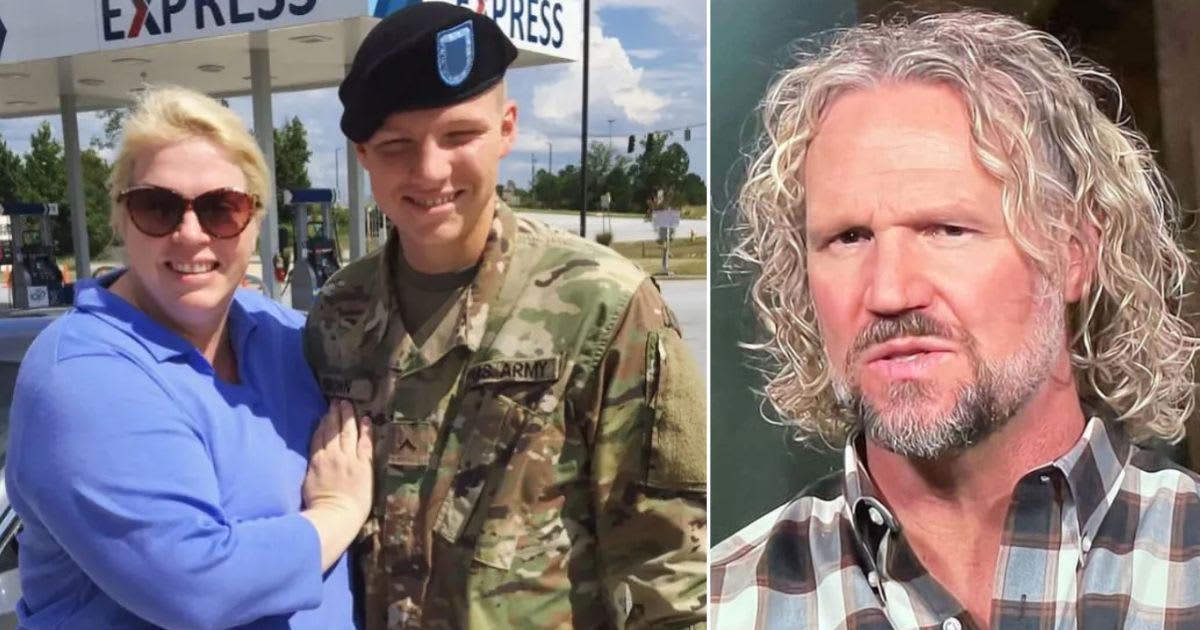  Garrison Brown’s ‘ominous’ message before death had his mother Janelle Brown concerned as she says Garrison was estranged from his father Kody Brown (R) (@kodywinnbrown/Instagram)
