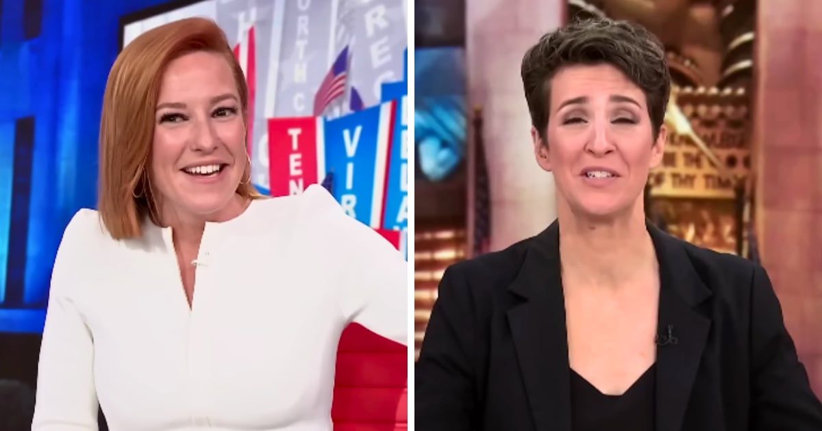 MSNBC hosts Rachel Maddow and Jen Psaki mocked Virginia Republican voters over immigration concerns (@FoxNews/Youtube)