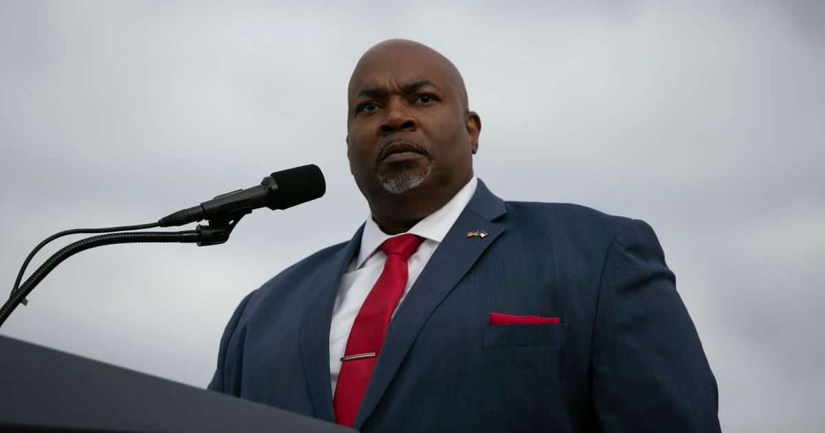 Republican nominee for Governor of North Carolina, Mark Robinson came under fire for his contentious remarks from 2020 (Getty Images)