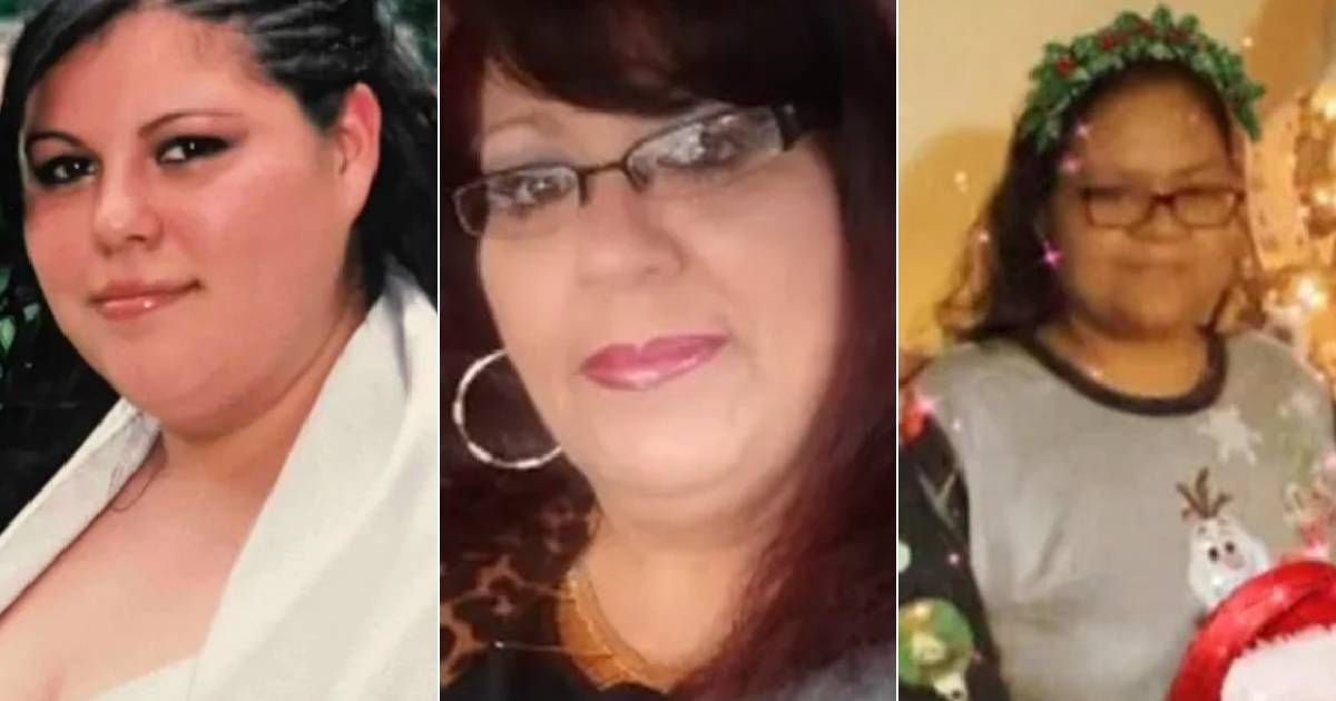 Yesenia Olaez (L), Lorena Morales (C) and Alejandra Olaez (R) were killed in a car crash while they were returning from a baby shower (GoFundMe)