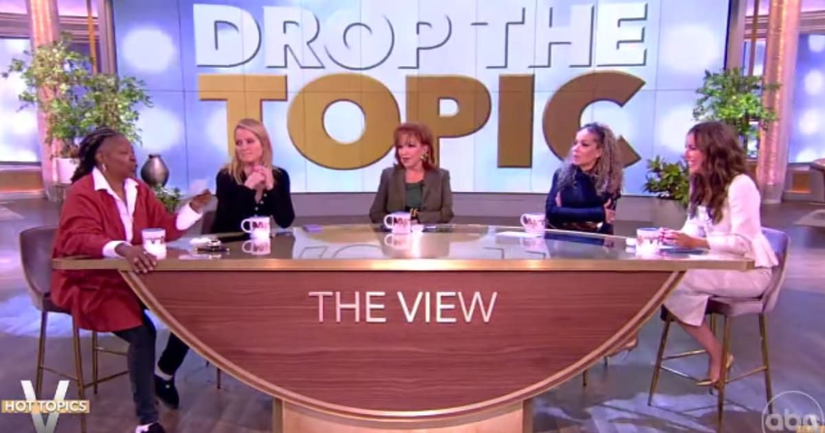 Whoopi Goldberg's revelation about her time in jail occurred during the final Hot Topic discussion on 'The View' (@TheView/Youtube)