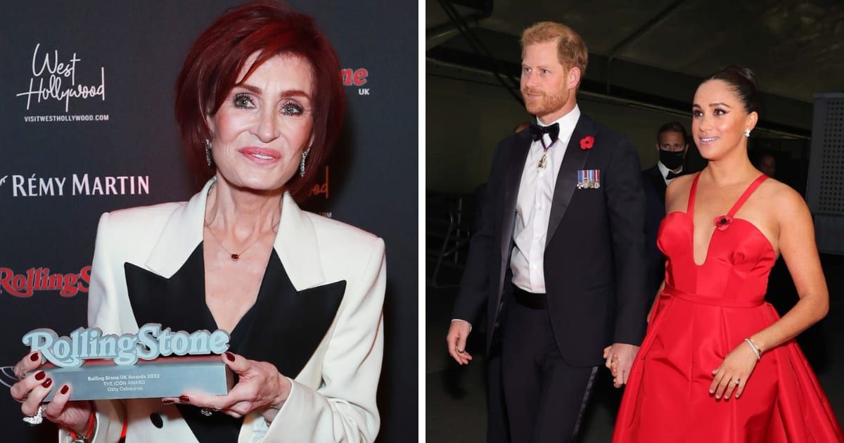 Sharon Osbourne slammed Prince Harry and Meghan Markle (Dave Benett/Getty Images)