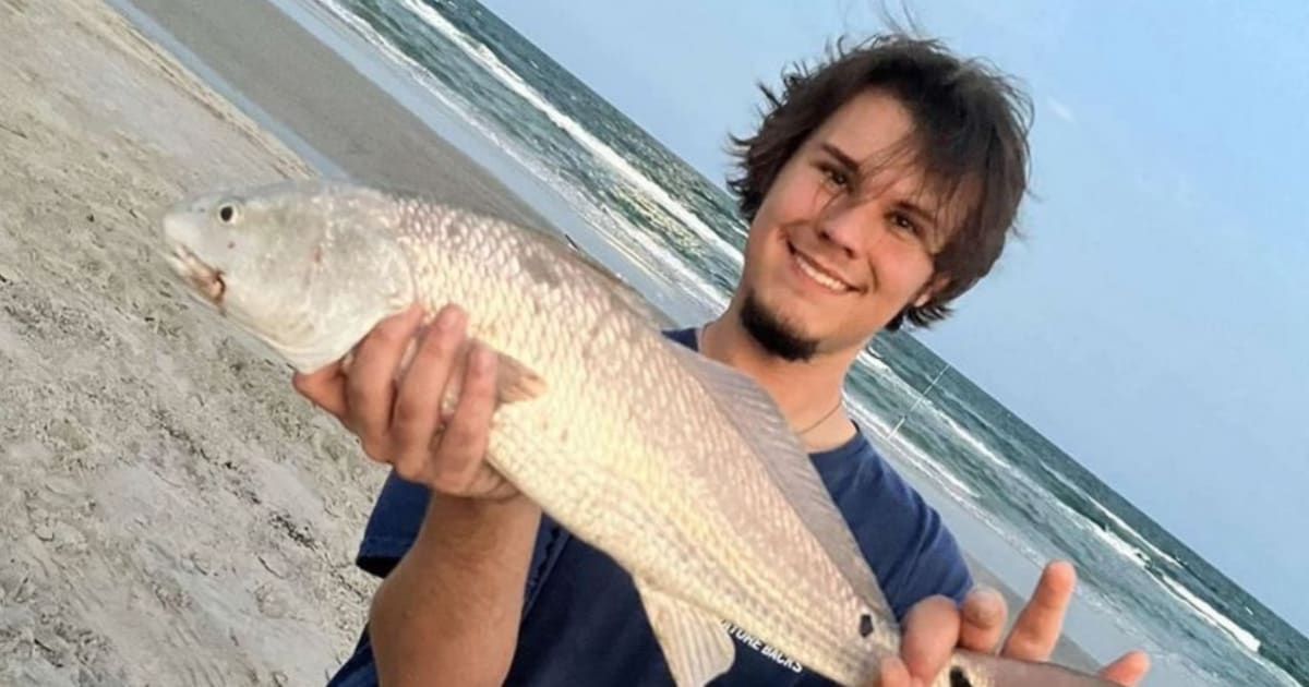 Caleb was reported to have his phone, but police said it has since been turned off (Facebook/Texas A&M University-Corpus Christi)