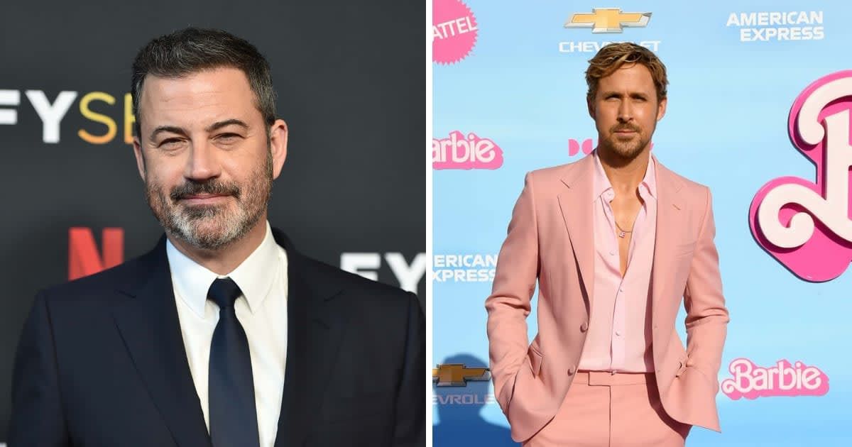 Jimmy Kimmel claimed Ryan Gosling’s complaint of 'not being asked' to sing at the upcoming 2024 Oscars was 'untrue' (Getty Images)