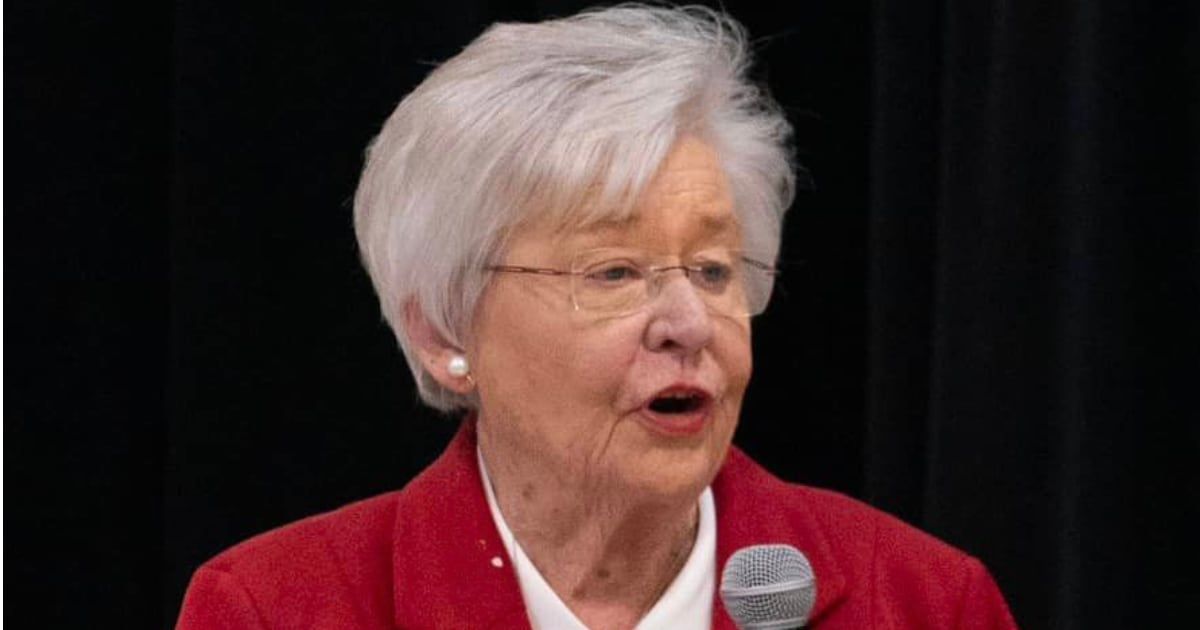 Alabama Gov Kay Ivey signed the state legislature's IVF protection law (Governor Kay Ivey/Facebook)