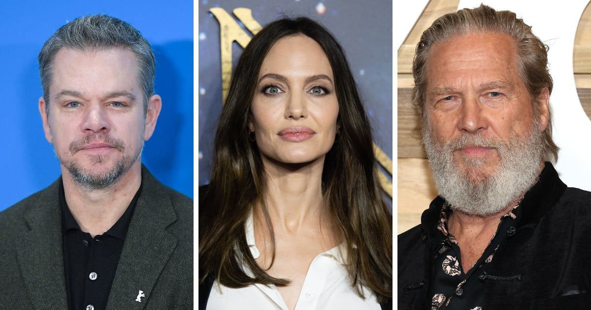 Matt Damon, Angelina Jolie, and Jeff Bridges all have lost their Oscar awards (Dominique Charriau/WireImage, Samir Hussein/WireImage, and Tommaso Boddi/Getty Images)