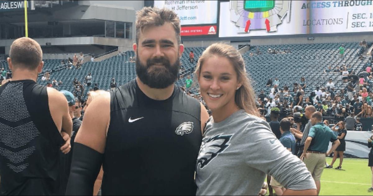 Kylie Kelce shared a sweet tribute post celebrating husband Jason Kelce's retirement (Instagram/@kykelce)
