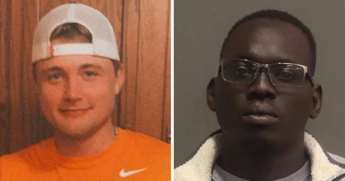 Austin Turner (L) suffered a skull fracture, subdural hematoma, massive strokes and received an emergency craniotomy after Richard Cornelius' attack (GoFundMe, Metropolitan Nashville Police Department)