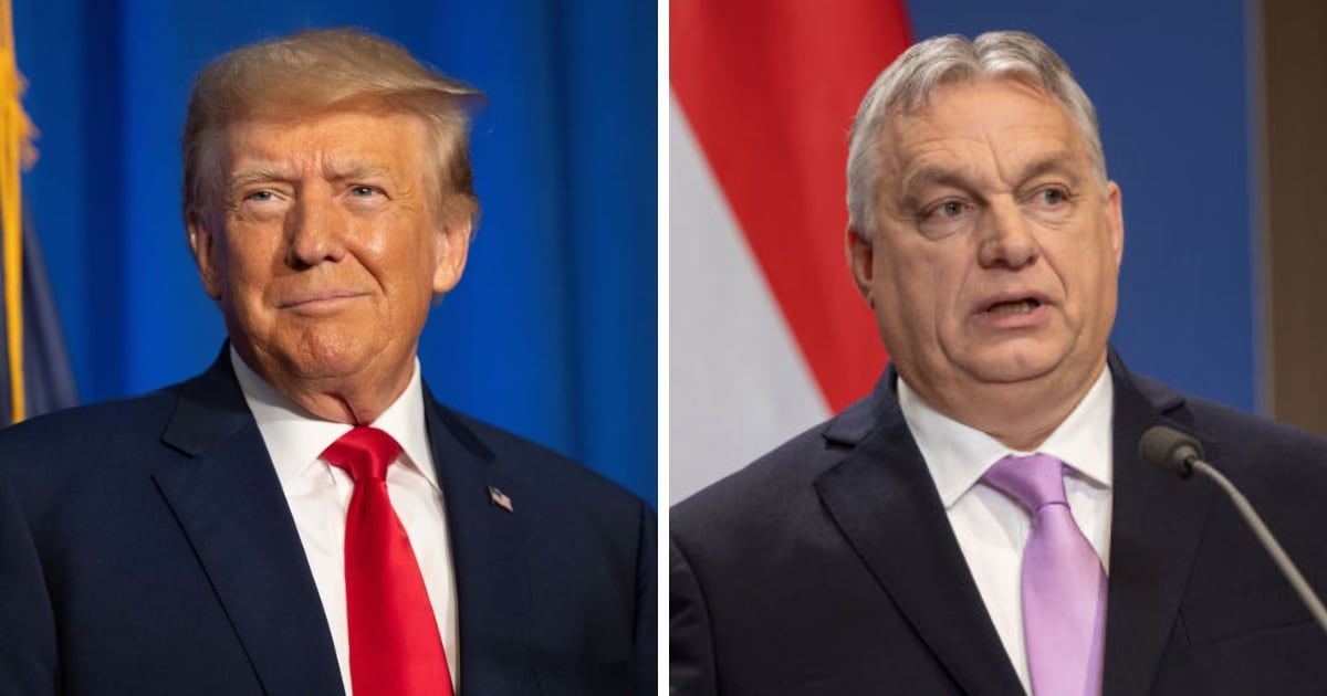Prime Minister of Hungary Viktor Orban met with Donald Trump at Mar-a-Lago (Getty Images, Janos Kummer/Getty Images)