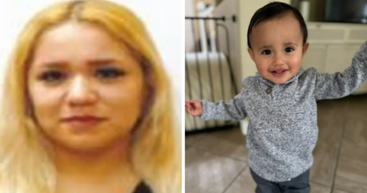 Brigette Benitez (L) is wanted by the FBI after she allegedly failed to return her son Miguel Eduardo Zuniga Medina Jr to his foster family (FBI)