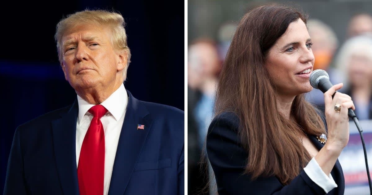 Donald Trump endorsed Rep Nancy Mace for re-election in South Carolina's 1st congressional district (Getty Images)