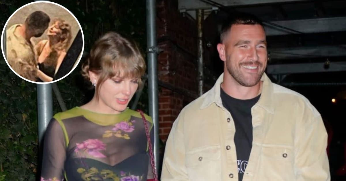 Taylor Swift and Travis Kelce's date night was captured by Singaporean fans (GC Images, TaylorSwiftUpdates/X)