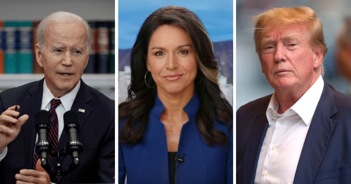 Tulsi Gabbard talks rematch between Joe Biden and Donald Trump on 'Fox & Friends' (Screengrab/Fox News)