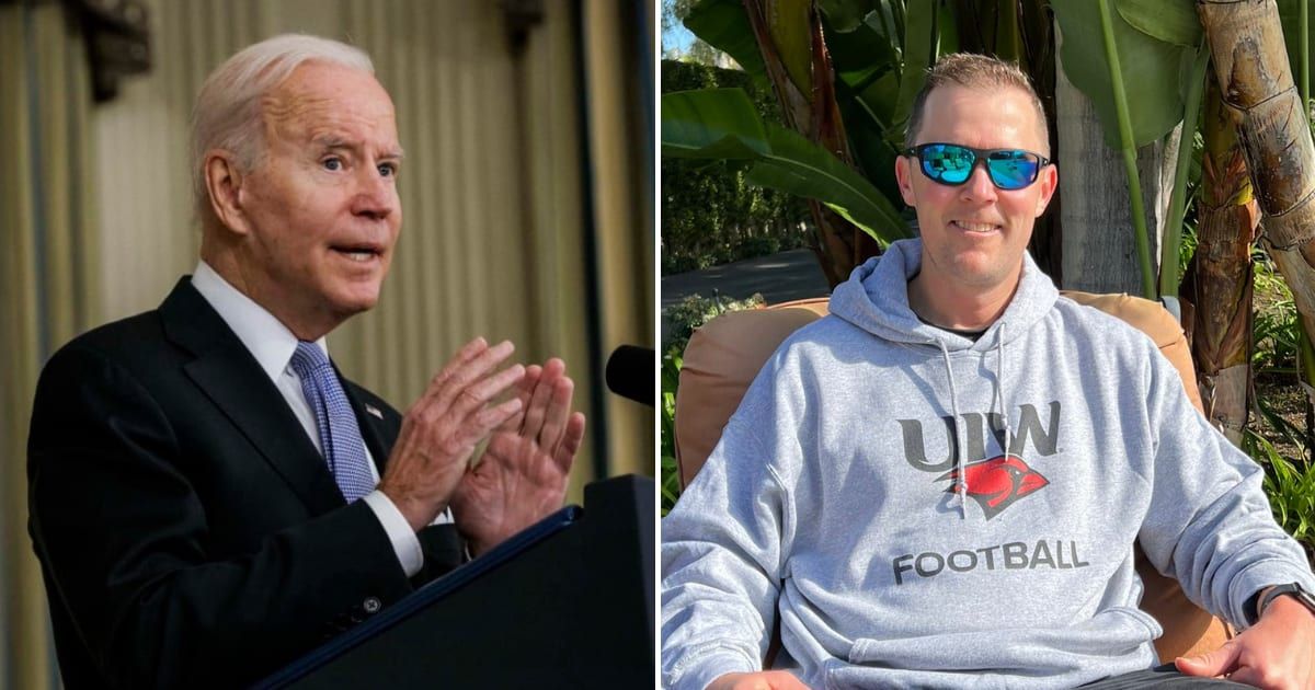 Joe Biden mispronounced Laken Riley's name as 'Lincoln Riley', who is the USC football coach (Getty Images, LincolnRiley/X)