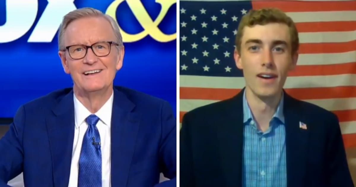Steve Doocy and Wyatt Gable on the March 7, 2024 episode of 'Fox & Friends' (Screengrab/Fox News)