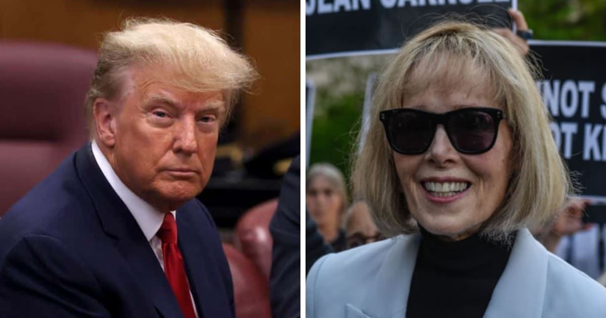 Donald Trump went into a rant against the $91 million bond he filed in E Jean Carroll's defamation case (Getty Images/Stephanie Keith)