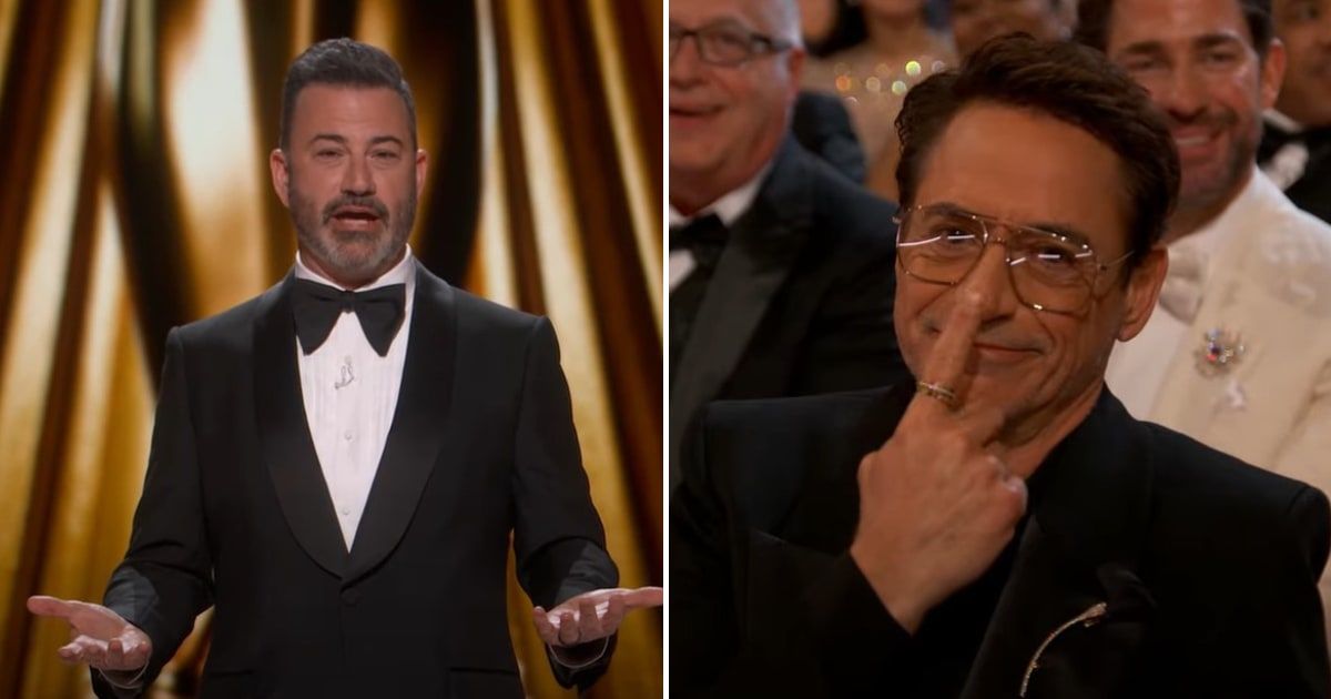Jimmy Kimmel was labeled 'nasty' for making a joke about Robert Downey Jr's past drug addiction (JimmyKimmelLive/YouTube)