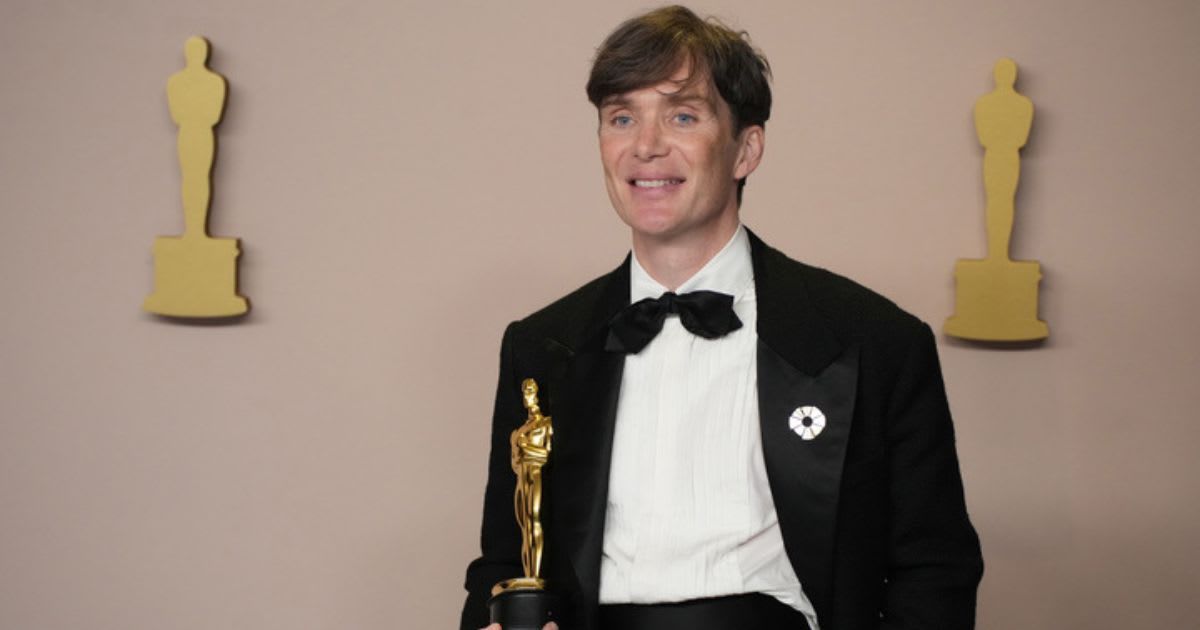 Cillian Murphy highlighted the importance of peacemakers during his Oscars acceptance speech (Jeff Kravitz/FilmMagic)