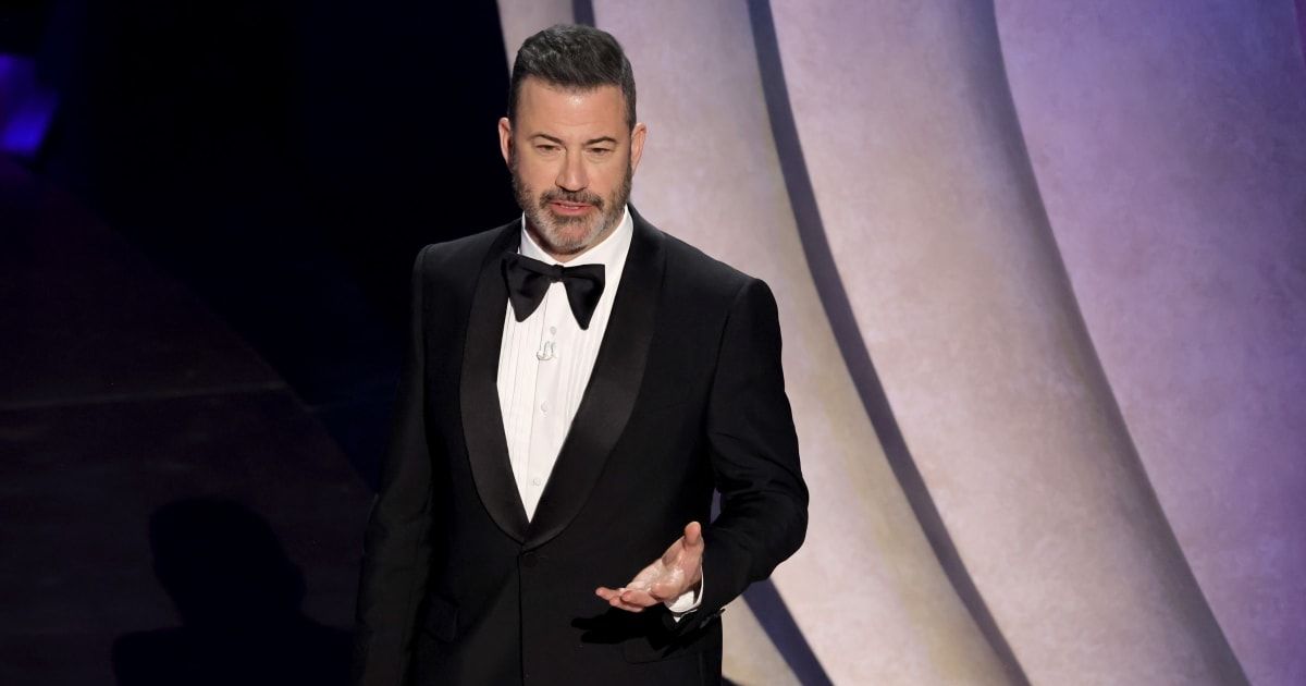Jimmy Kimmel delivered a humorous monologue that touched on Oscar snubs and Hollywood's strikes (Kevin Winter/Getty Images)