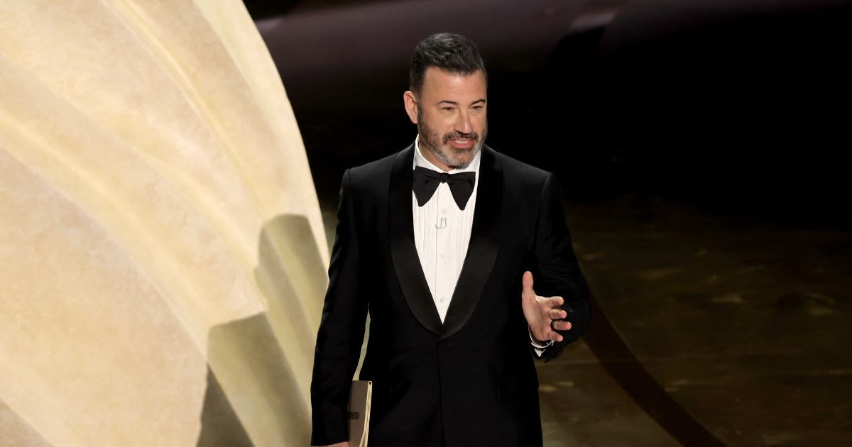 Jimmy Kimmel slammed for his poor jokes at Oscars 2024 (Photo by Kevin Winter/Getty Images)