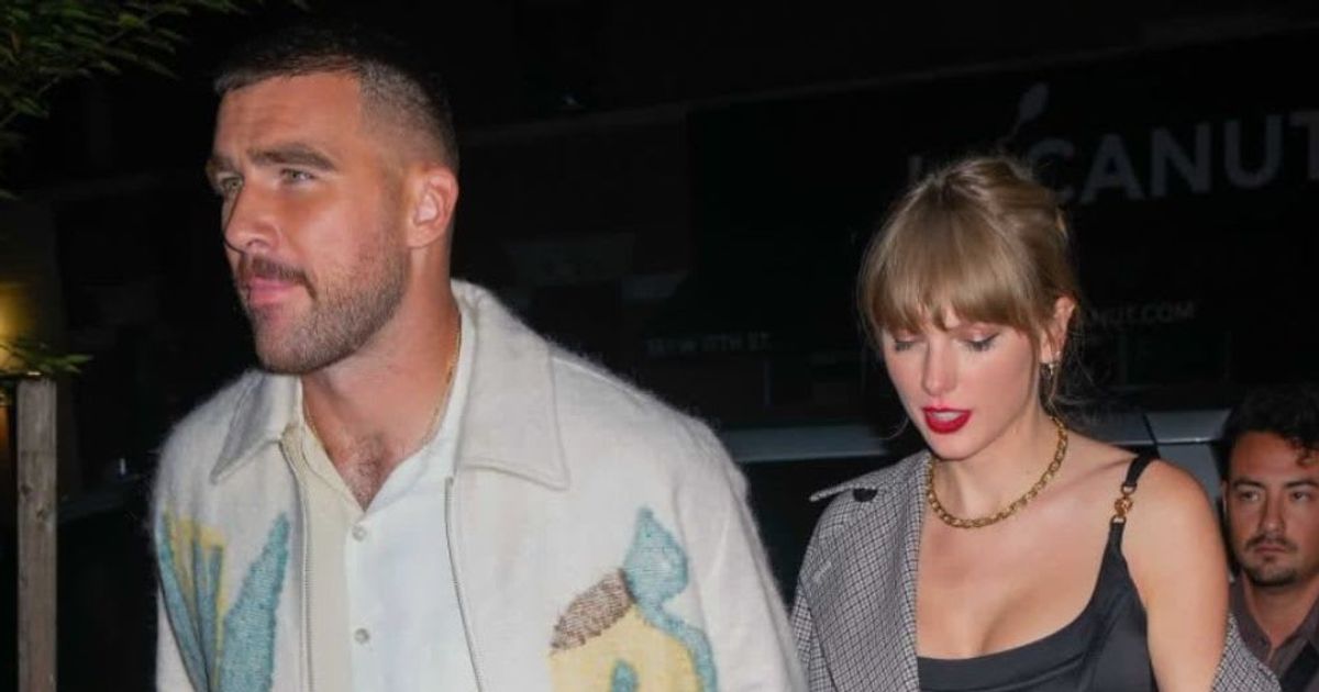 Travis Kelce and Taylor Swift were in Singapore for the singer's 'Eras Tour' concerts (Getty Images) 