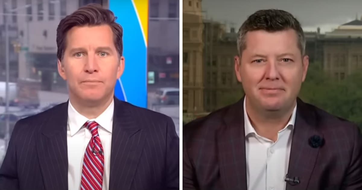 Will Cain and Patrick Murphy on the March 9, 2024 episode of 'Fox & Friends' (Screengrab/Fox News)
