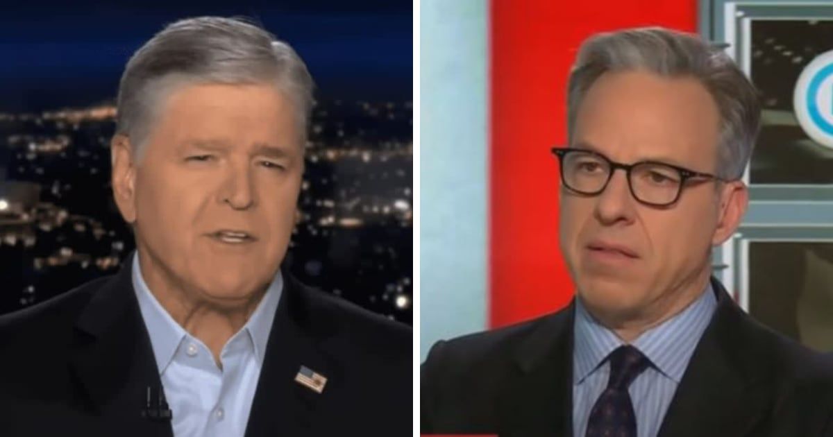 Fox News host Sean Hannity has countered CNN's Jake Tapper, who labeled him an 'unofficial Trump adviser' following Hannity's critique of President Joe Biden's State of the Union (Fox News/CNN)