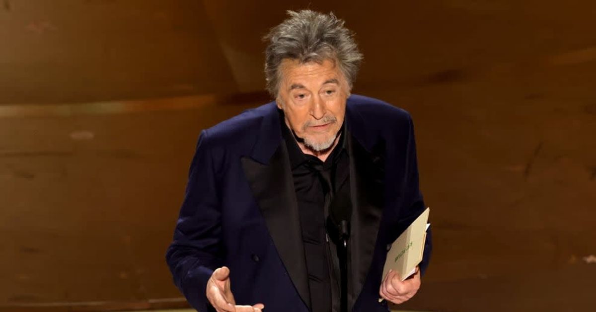 Al Pacino took an unconventional route while presenting the coveted Best Picture Oscar (Kevin Winter/Getty Images)