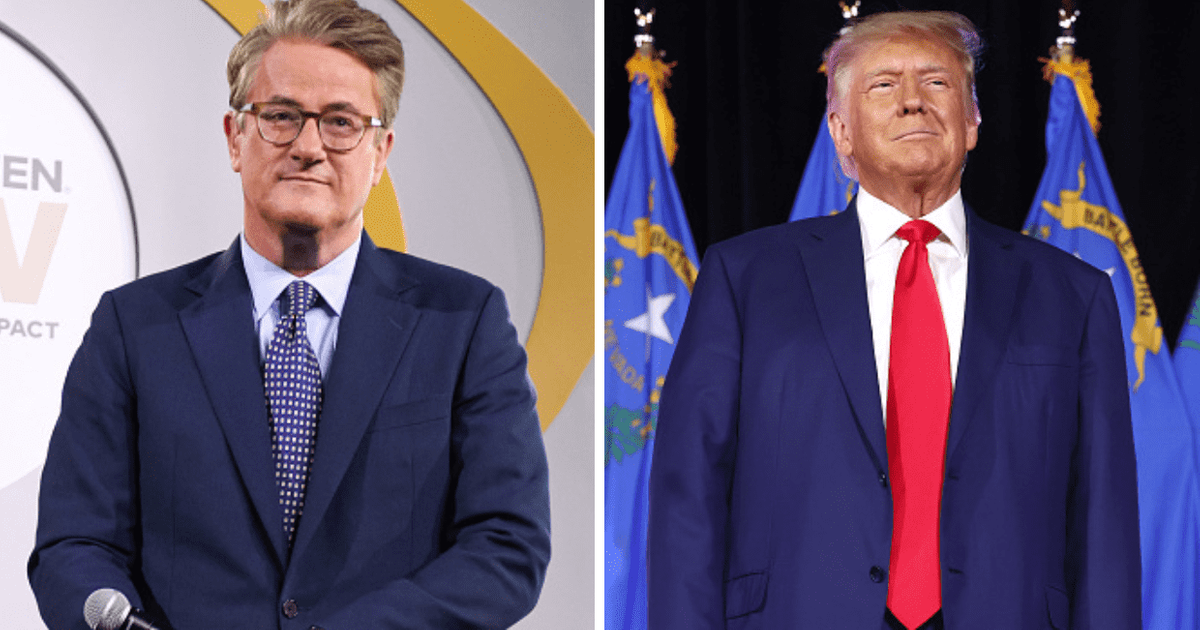 Joe Scarborough is facing a backlash for his statements about Donald Trump's fascination with dictators (Noam Galai, Mario Tama/Getty Images)