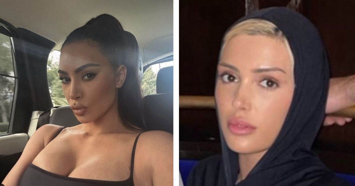 Kim Kardashian and Bianca Censori were spotted together and set many tongues wagging (Instagram/ @kimkardashian and @biancasensorii)