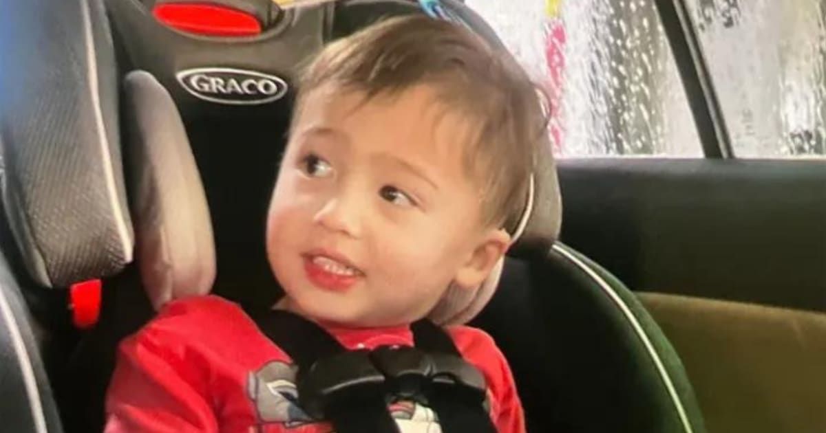 Elijah Vue was last seen on Tuesday, February 20, around 8 am at a home on Mishicot Road in Two Rivers, about 45 miles southeast of Green Bay (Two Rivers Police Department)