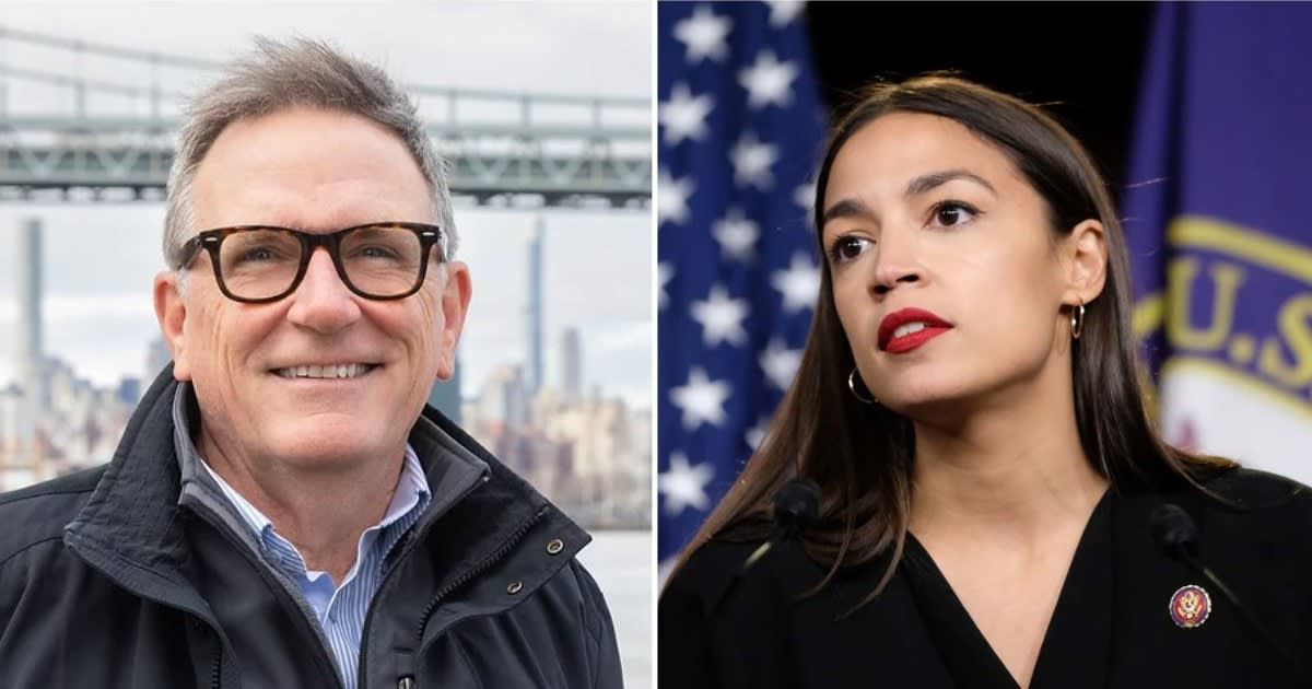 Marty Dolan is ready to put up a fight against Alexandria Ocasio-Cortez (martydolanforcongress.com, Getty Images)