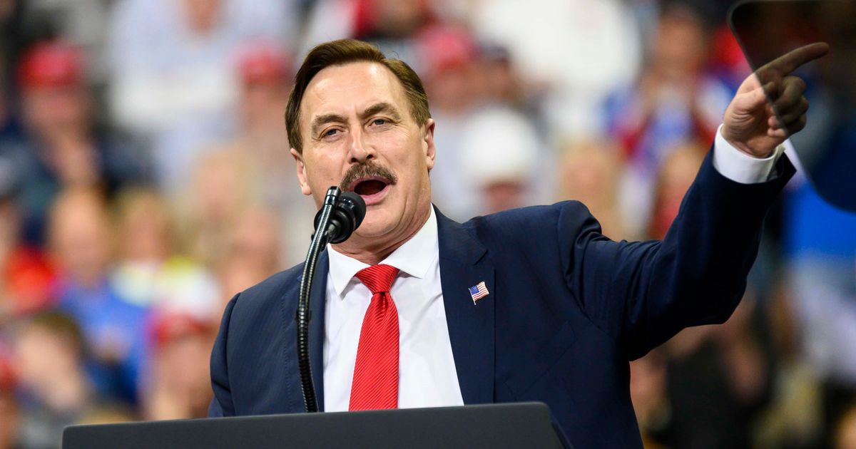 Mike Lindell has announced that he will unveil the "explosive evidence" on Thursday, March 14, to prove that the 2020 presidential election was stolen (Getty Images)