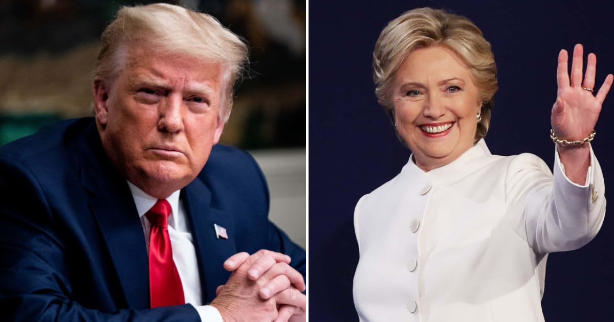 During an interview, Donald Trump claimed that Hillary Clinton erased her computer with acid, wrongly suggesting a computer software to be a dangerous chemical (Getty Images)