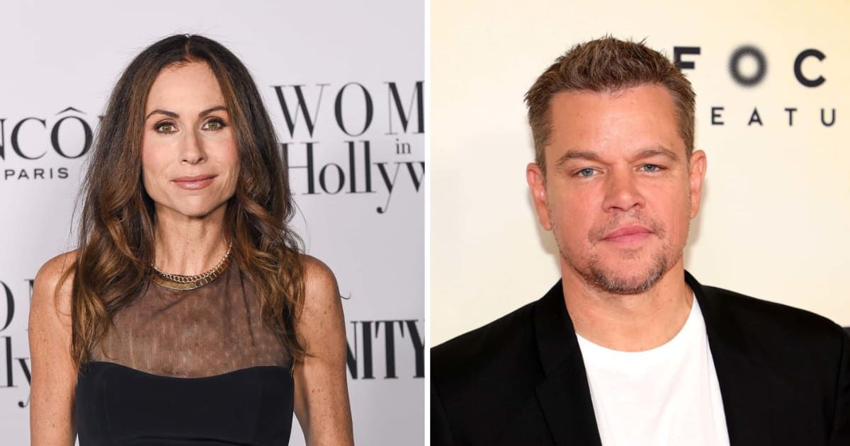 Minnie Driver was 25 when she broke up with Matt Damon in 1998, shortly before he won an Oscar for writing 'Good Will Hunting' (Getty Images)