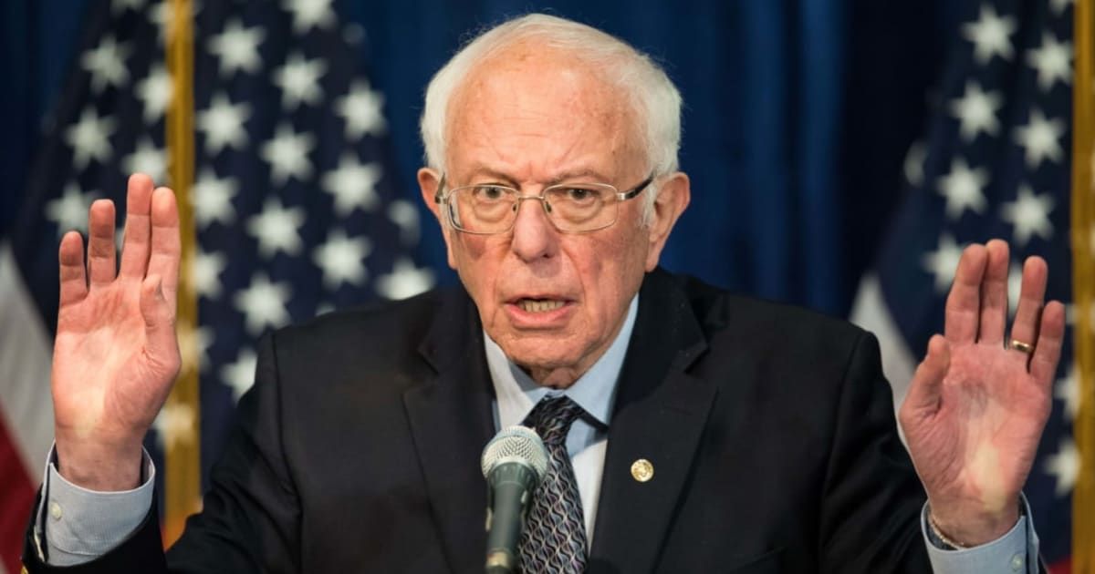 Senator Bernie Sanders of Vermont on Wednesday, March 13 sparred with a reporter over his proposed legislation advocating for a 32-hour workweek (Getty Images)