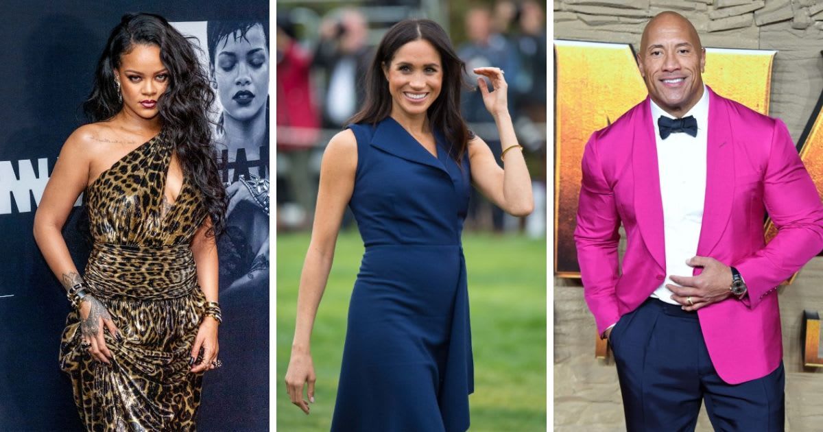 Rihanna and Dwayne Johnson both have business ventures, just like Meghan Markle (Getty Images)