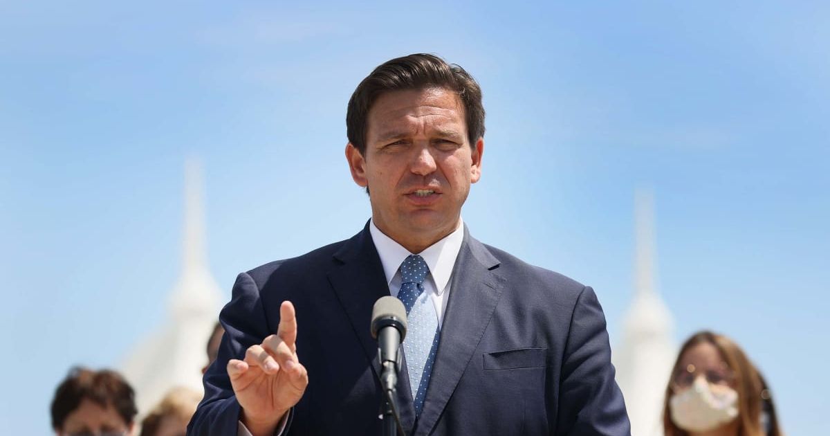 Ron DeSantis said that since he took office, sanctuary cities have been outlawed statewide (Getty Images)